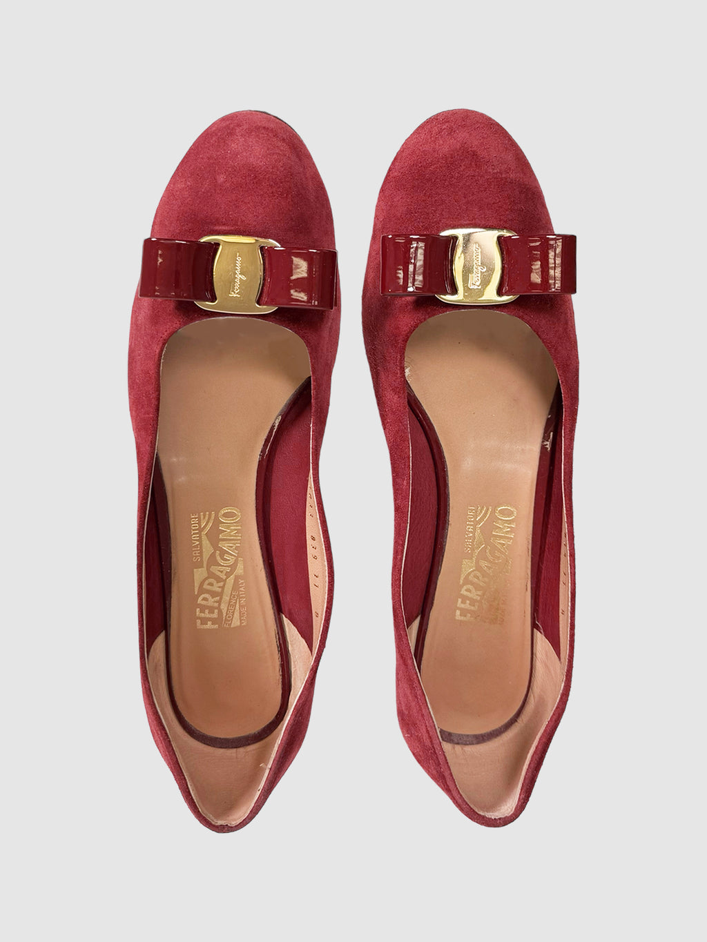 Suede Pumps - Size 11