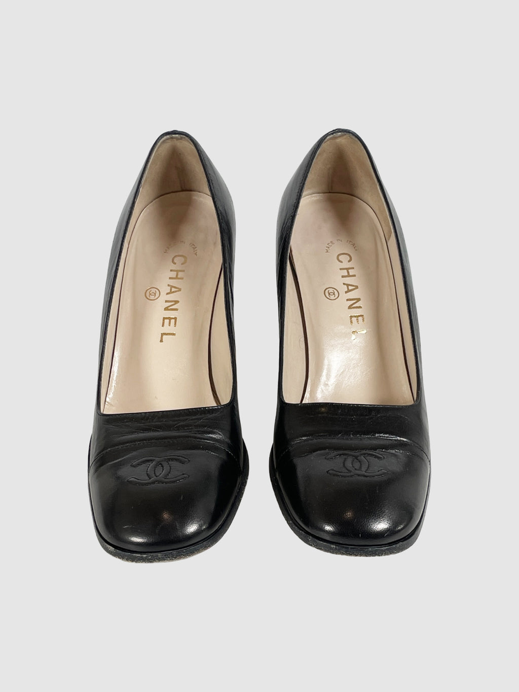 CC Leather Pumps - Size 37.5