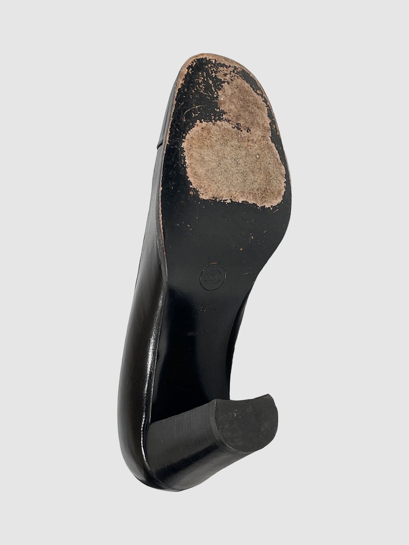 CC Leather Pumps - Size 37.5