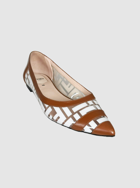 PVC Colibri FF Ballerina Flats - Size 40