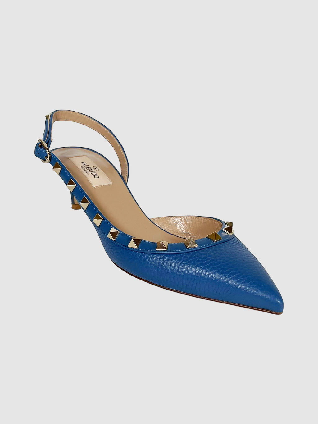 Slingback Rockstud Pumps - Size 7.5