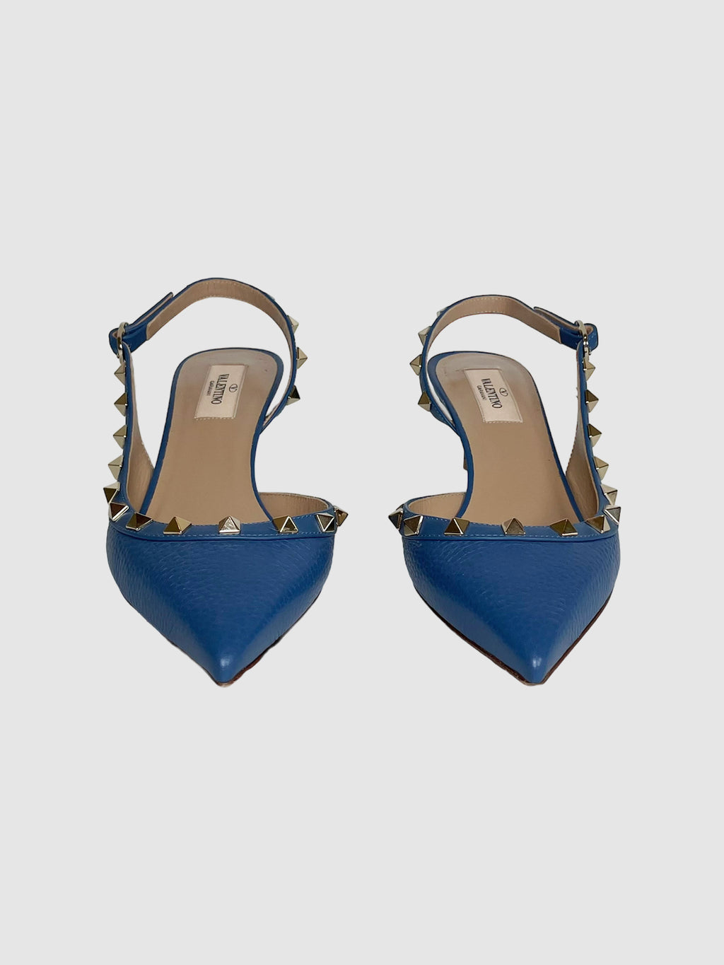 Slingback Rockstud Pumps - Size 7.5