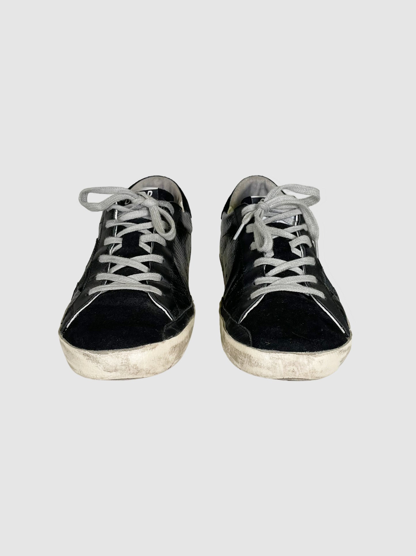 Golden Goose Leather Low Top Sneakers - Size 40