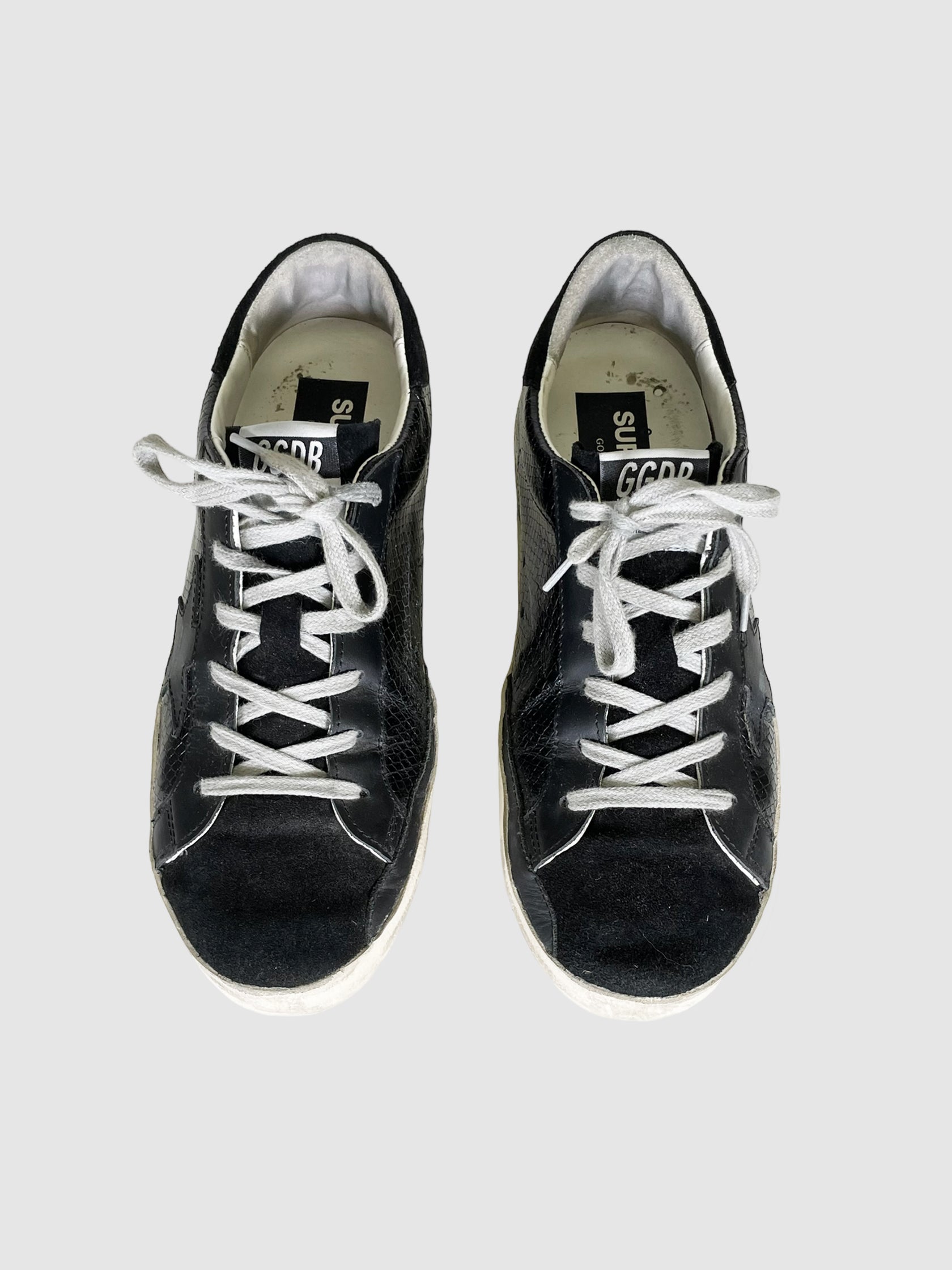 Golden Goose Leather Low Top Sneakers - Size 40