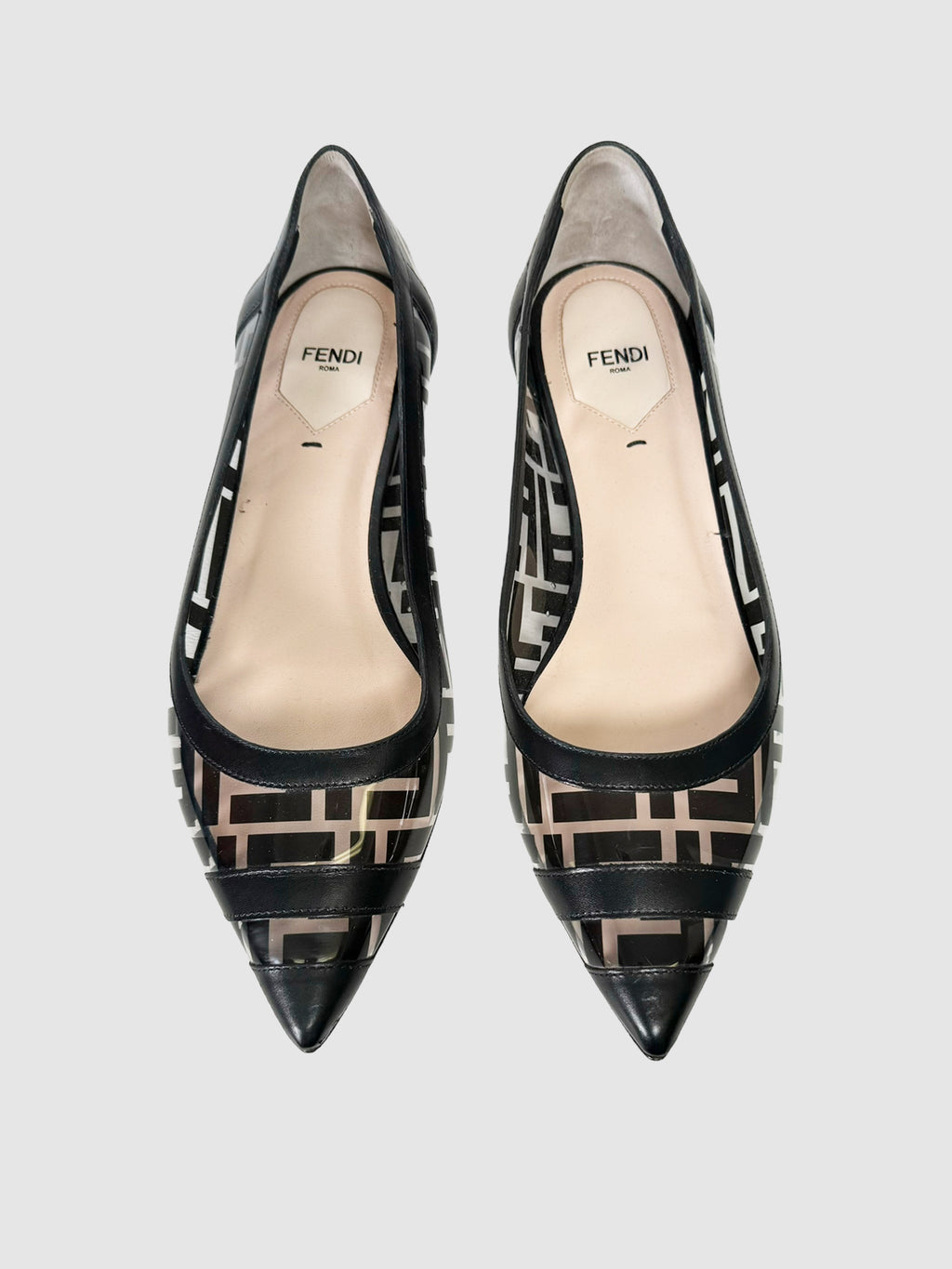 PVC Colibri FF Ballerina Flats - Size 40