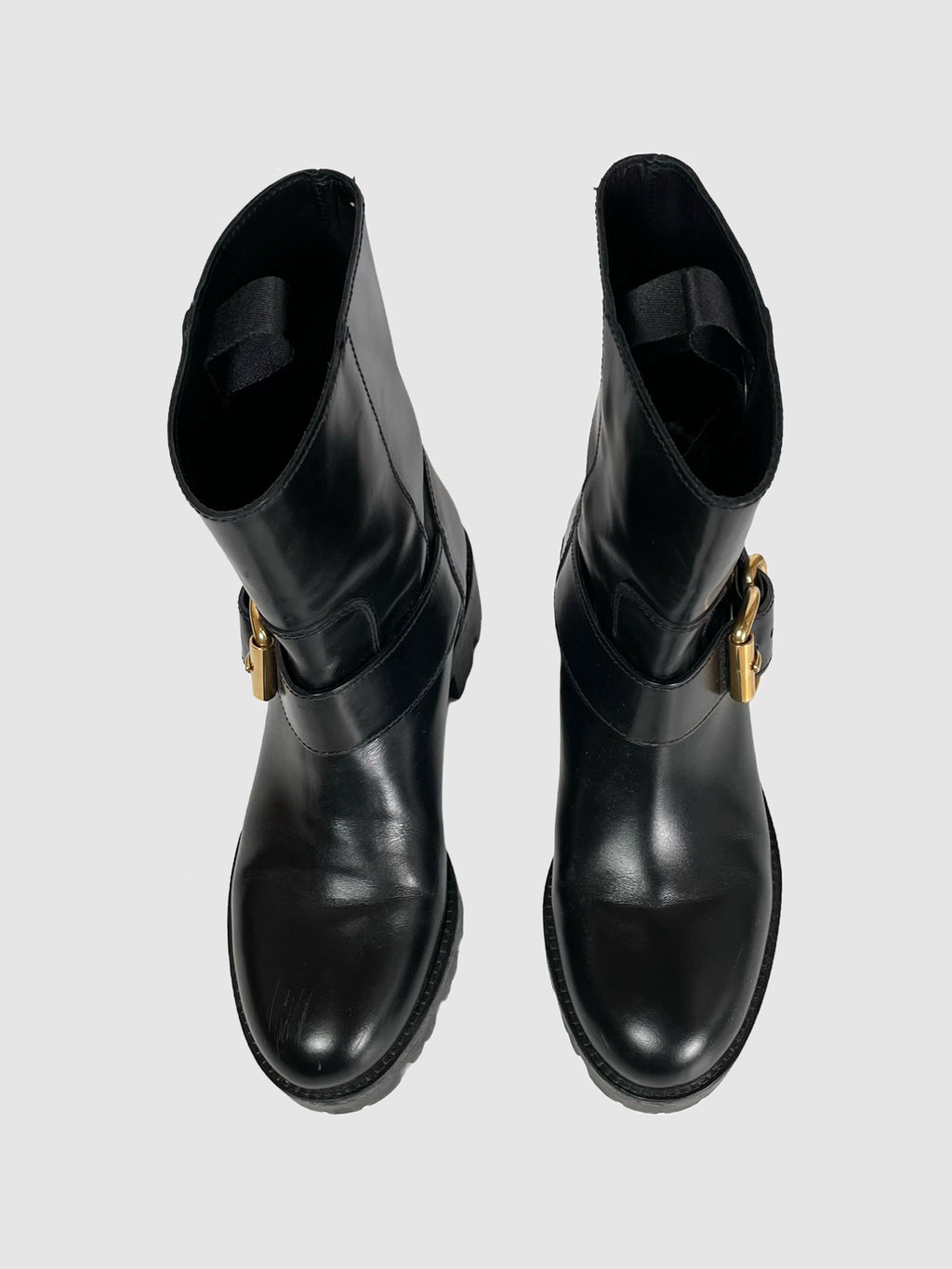 Prada Leather Half Boots - Size 37.5