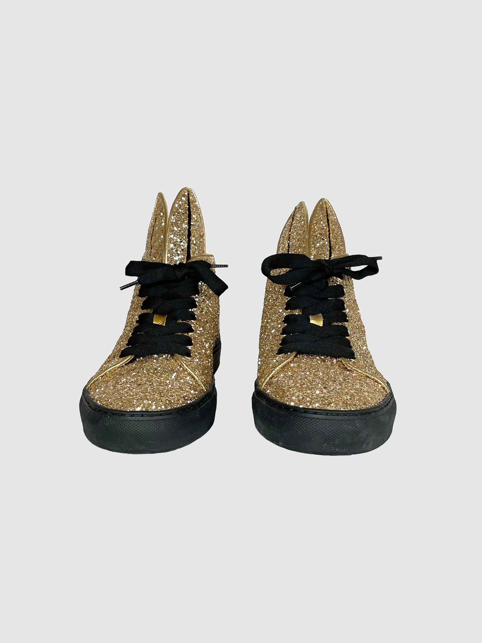 Glitter Bunny Sneakers - Size 39