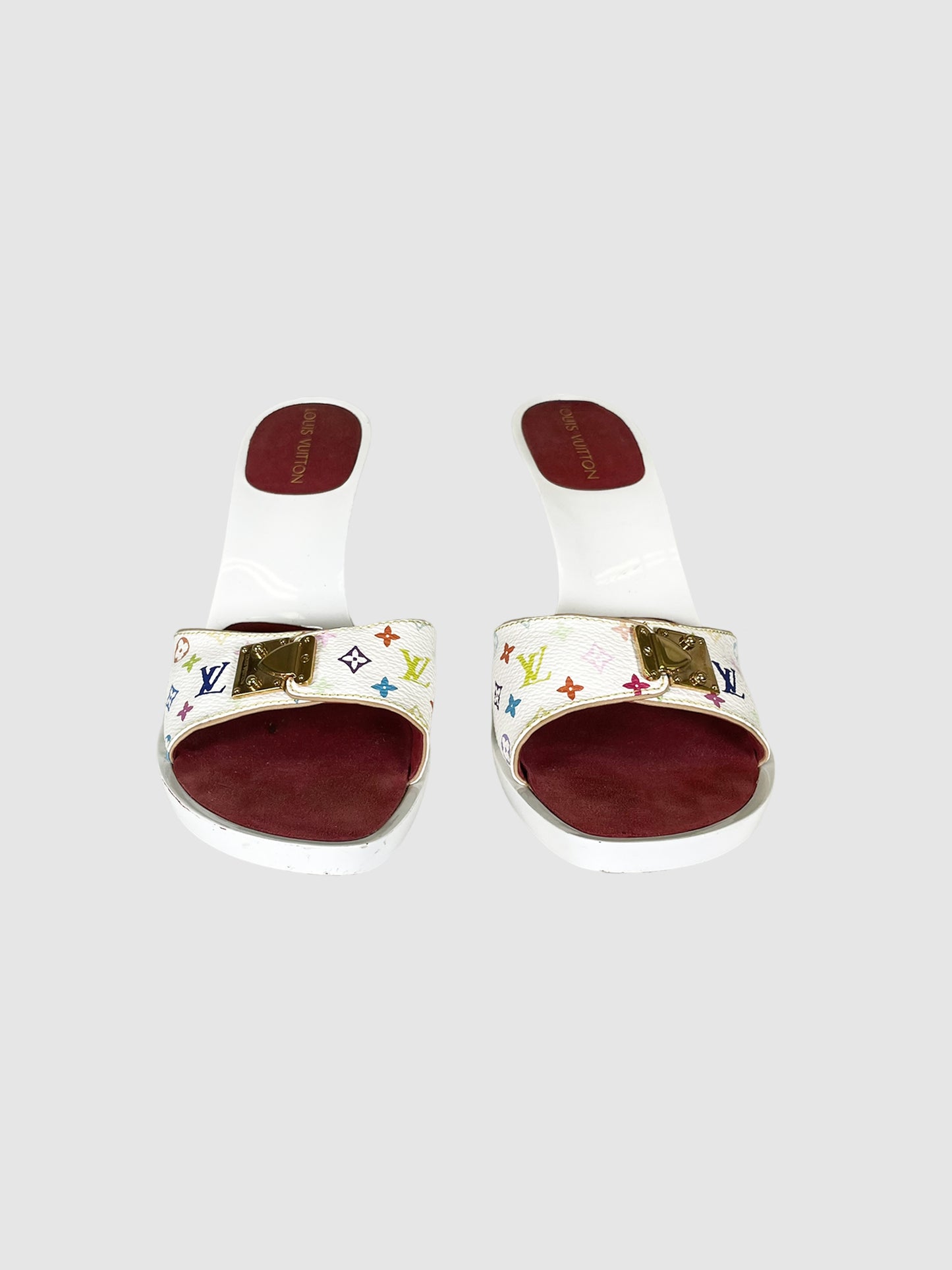 Louis Vuitton Monogram Slides - Size 39.5