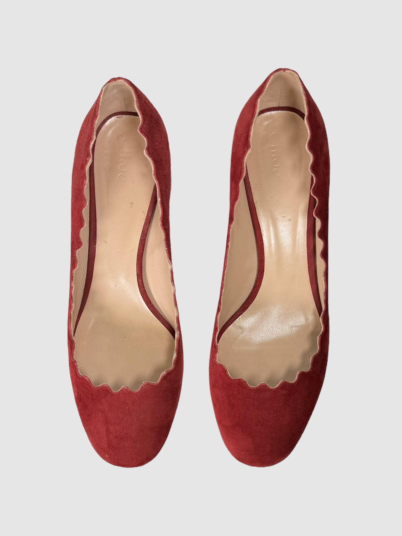 Chloé Suede Pumps - Size 38.5