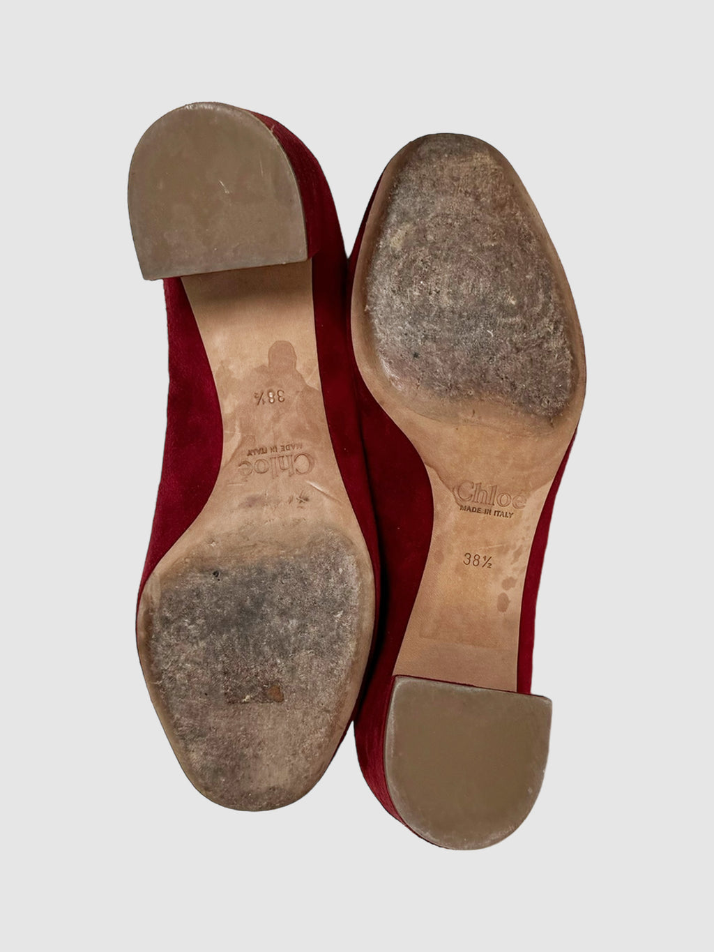 Chloé Suede Pumps - Size 38.5