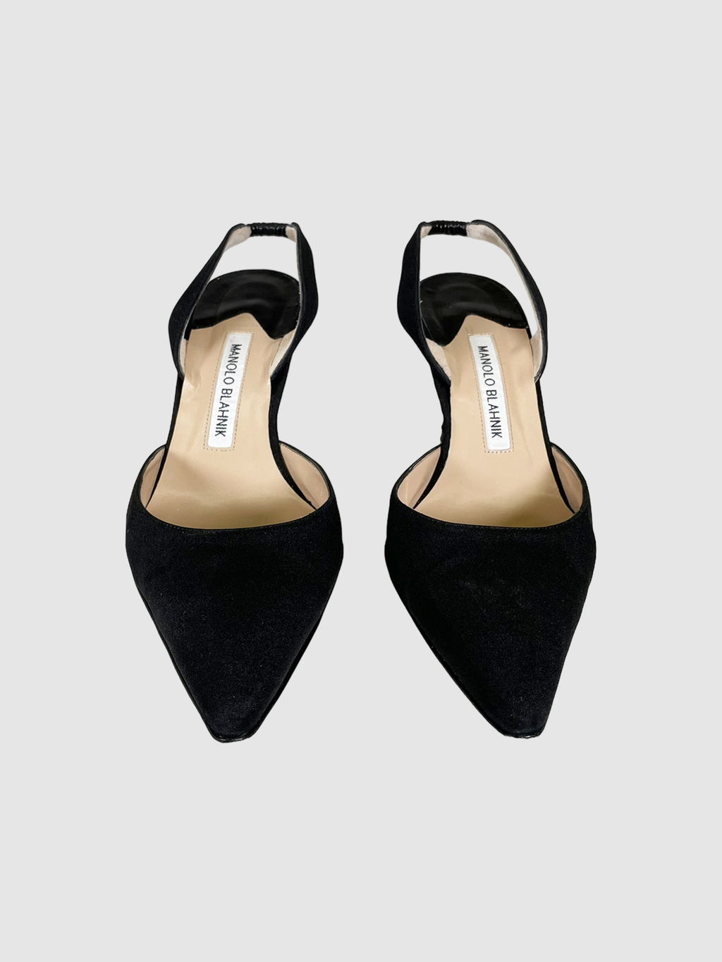Canvas Slingback Pumps - Size 39