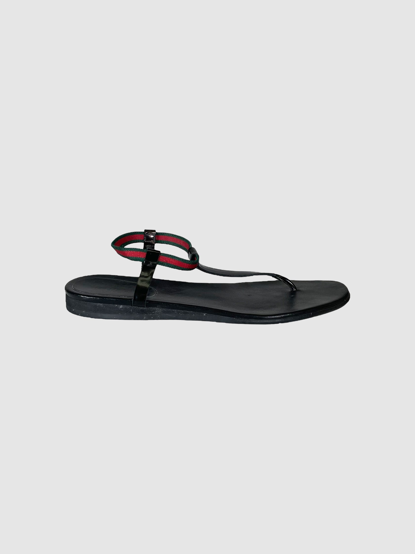 Gucci T-Strap Sandals - Size 38