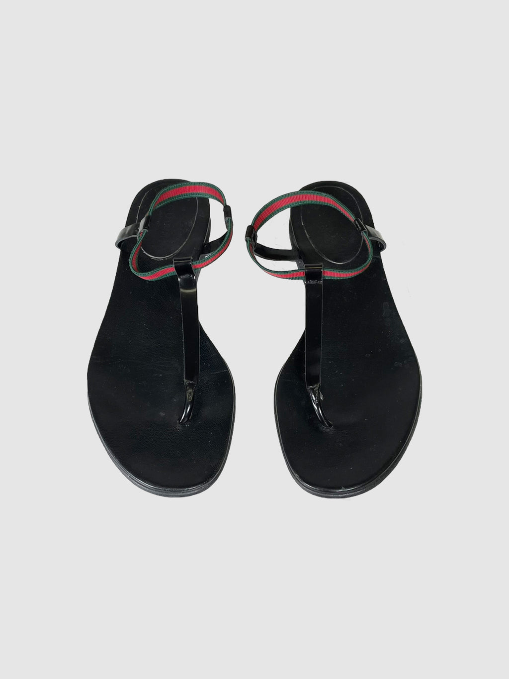 Gucci T-Strap Sandals - Size 38