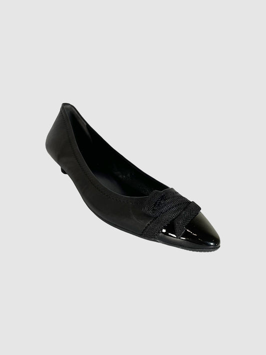 Leather Kitten Heel - Size 39