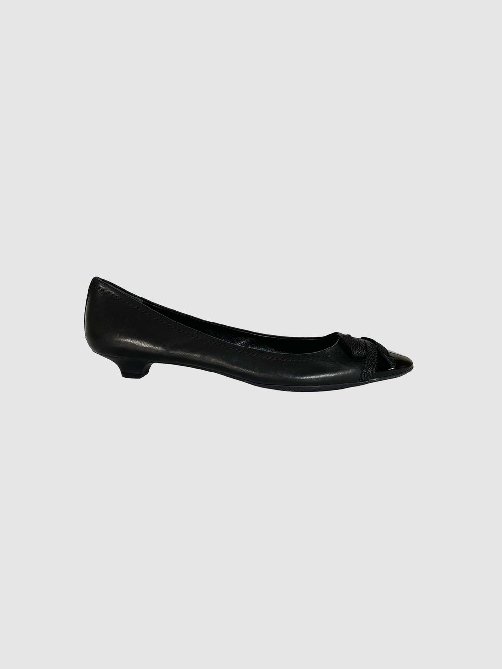 Leather Kitten Heel - Size 39