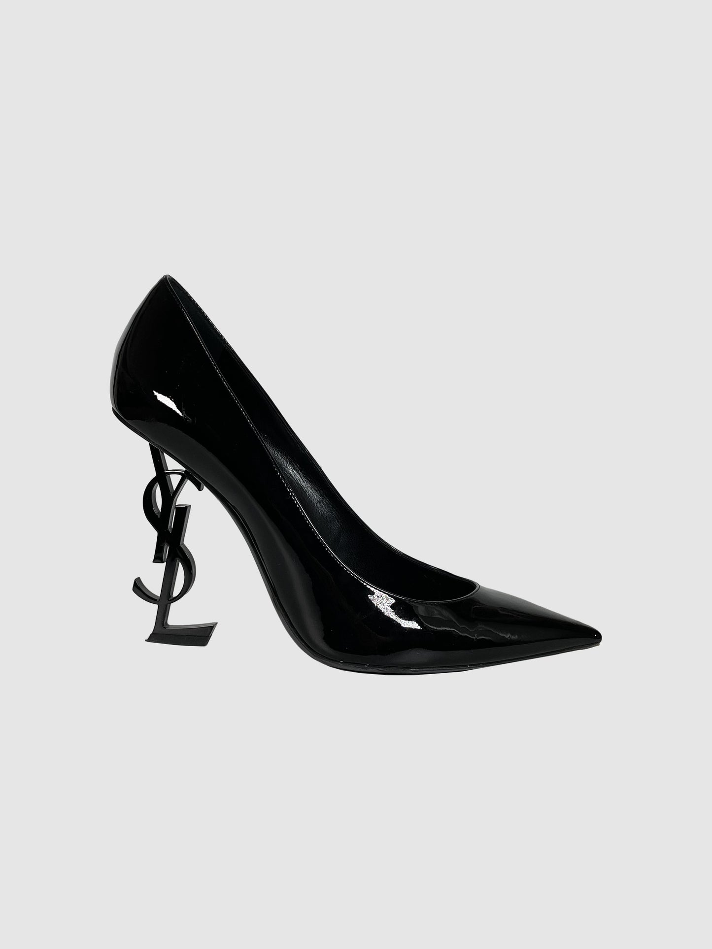 Yves Saint Laurent Opyum 110 Patent Leather Heeled Pumps - Size 40