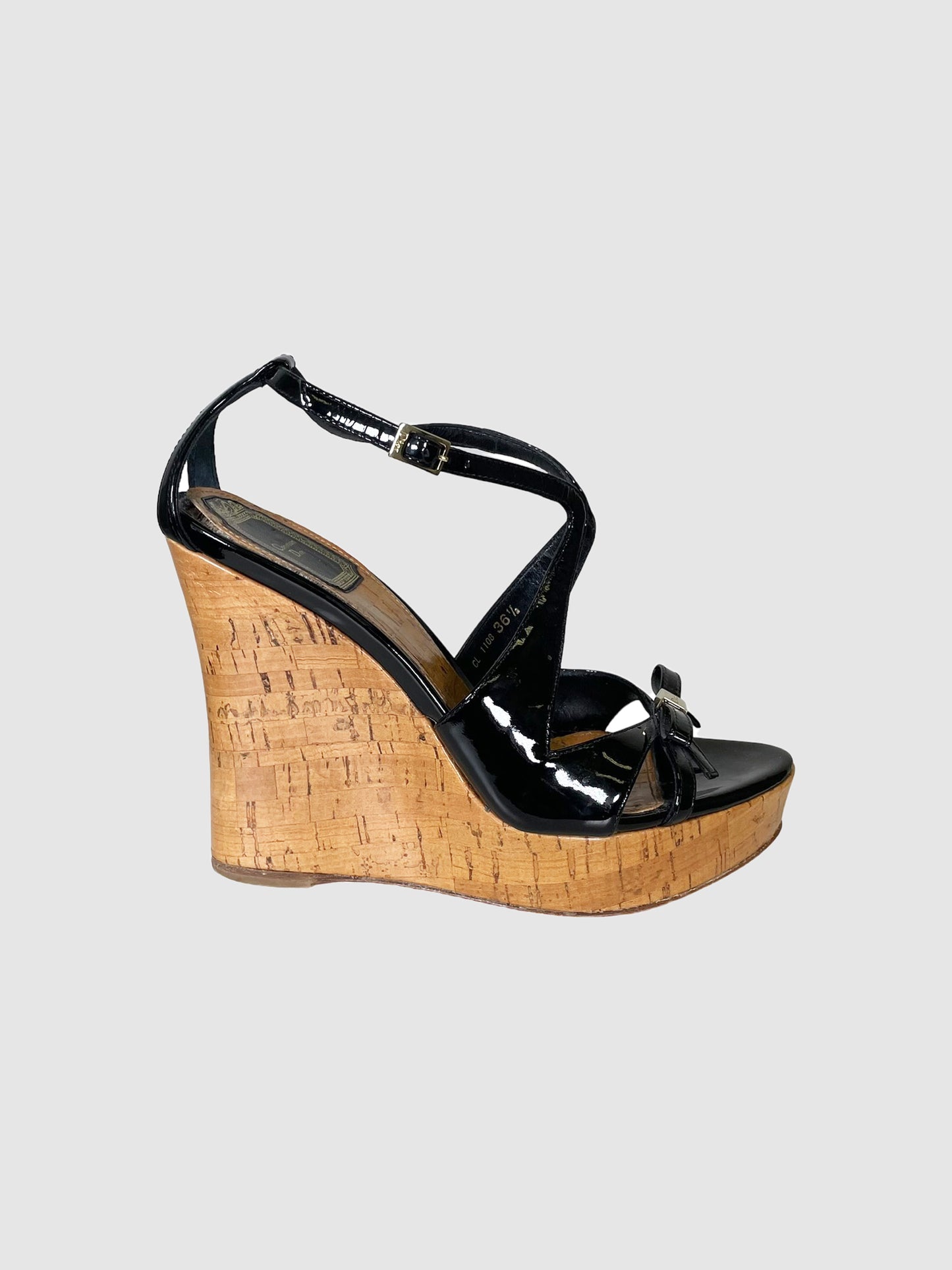 Strappy Wedges - Size 36.5