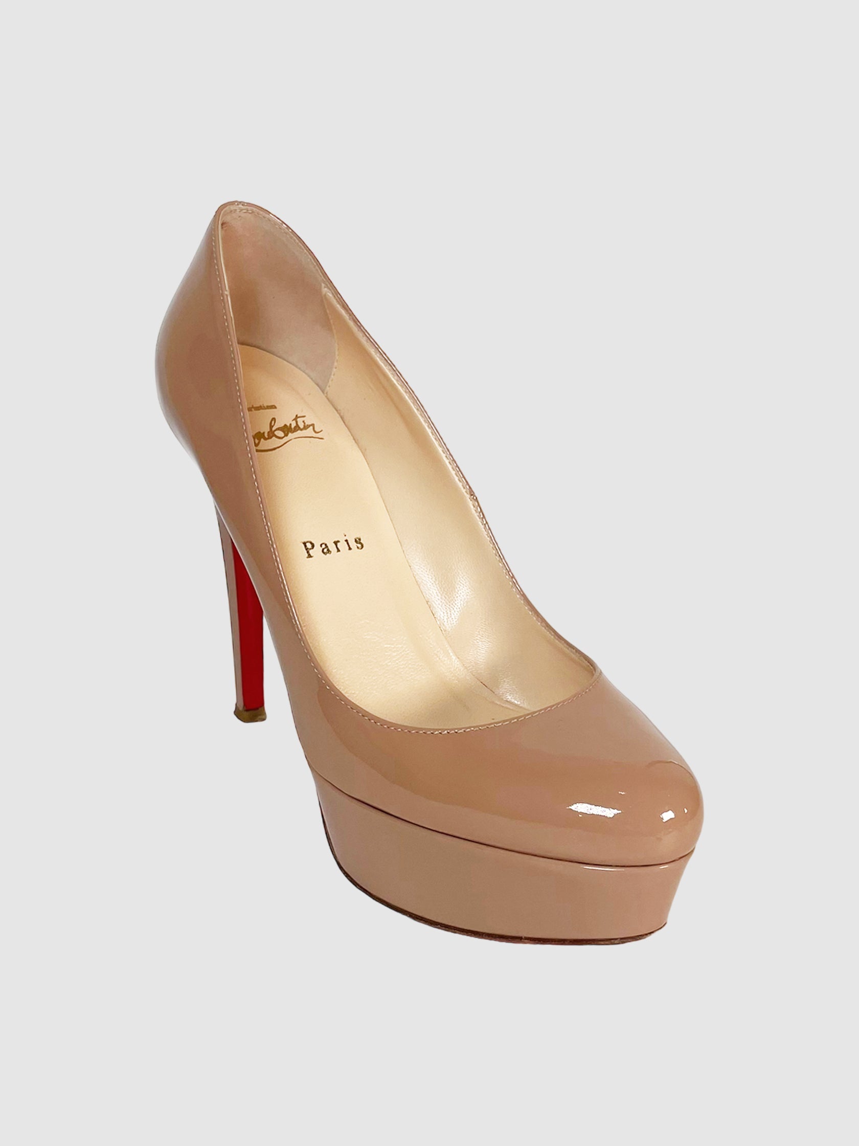 Patent Platform Pumps - Size 37.5