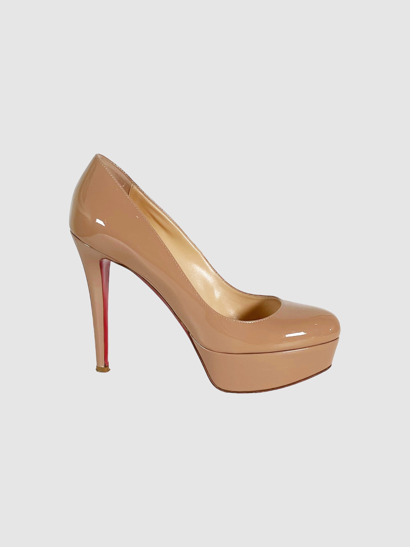 Patent Platform Pumps - Size 37.5