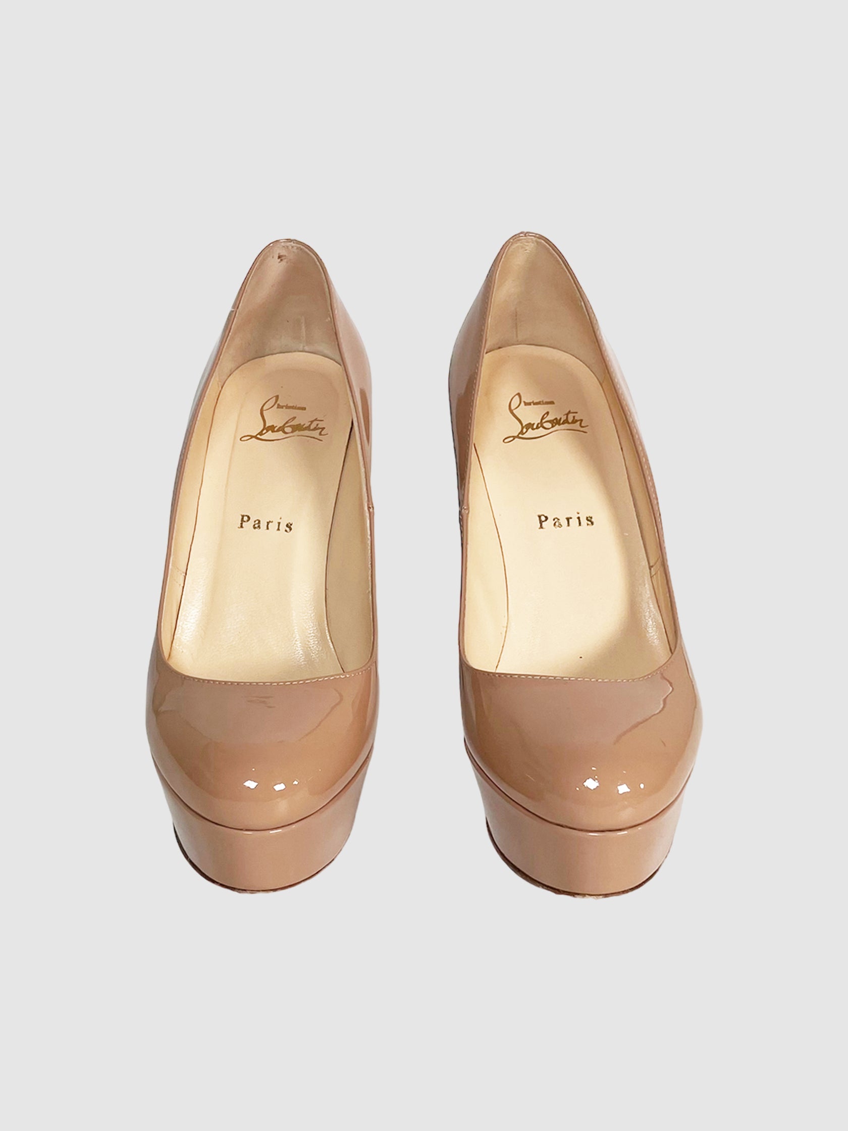 Patent Platform Pumps - Size 37.5