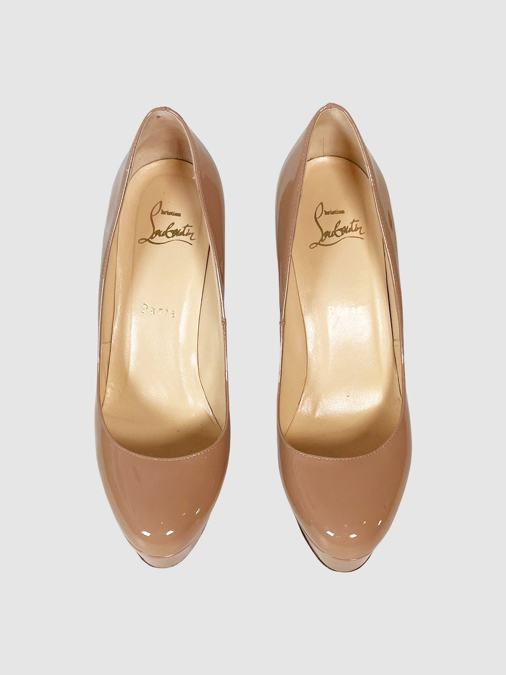 Patent Platform Pumps - Size 37.5