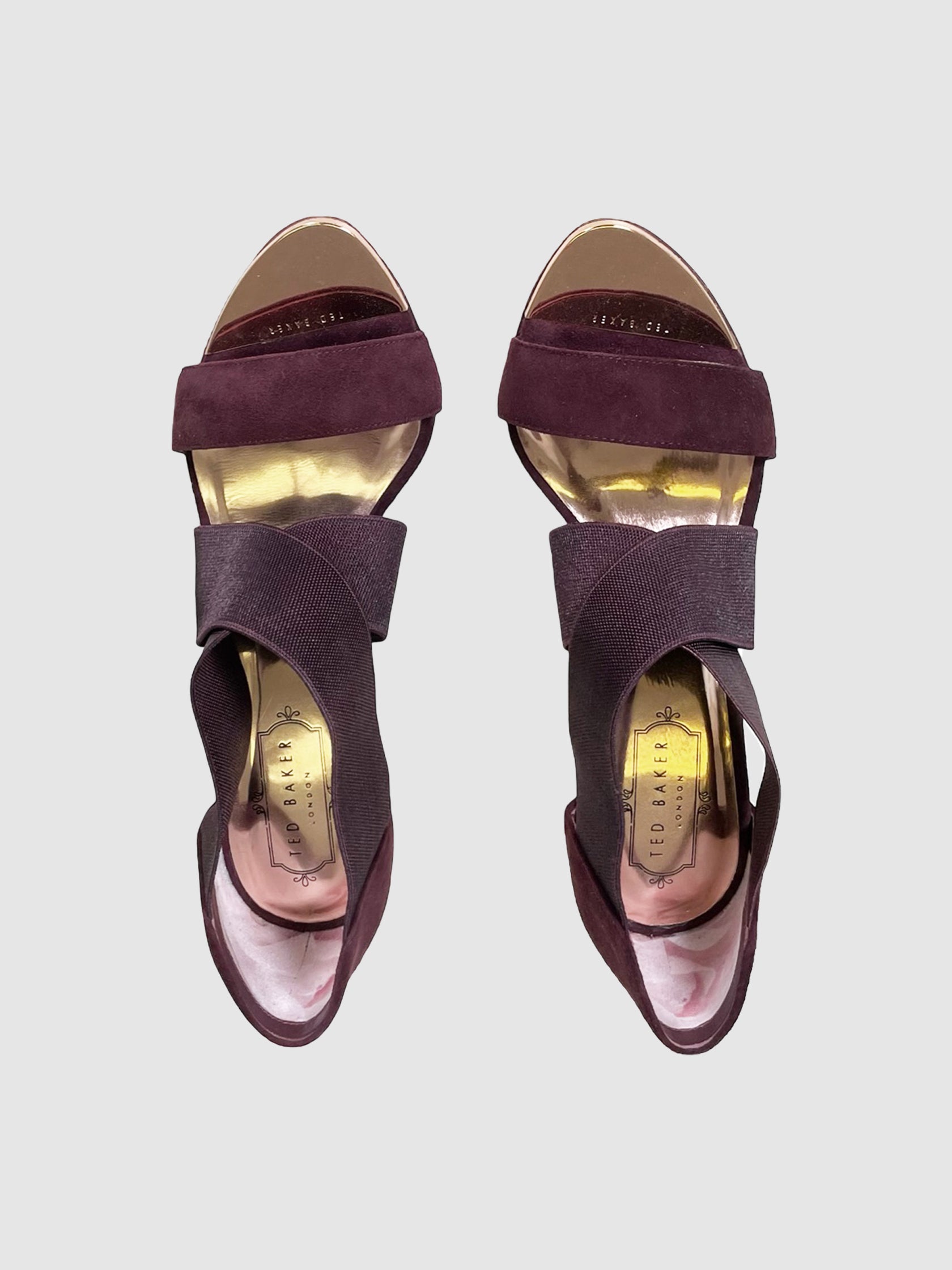 Ted Baker Strappy Stiletto Heels - Size 38