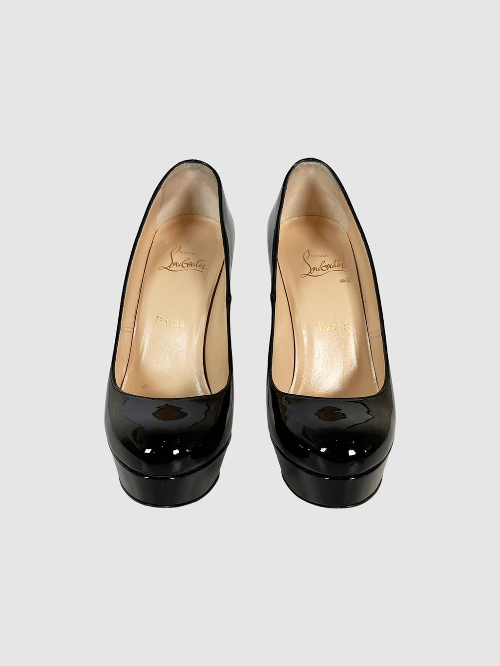 Patent Platform Pumps - Size 37.5