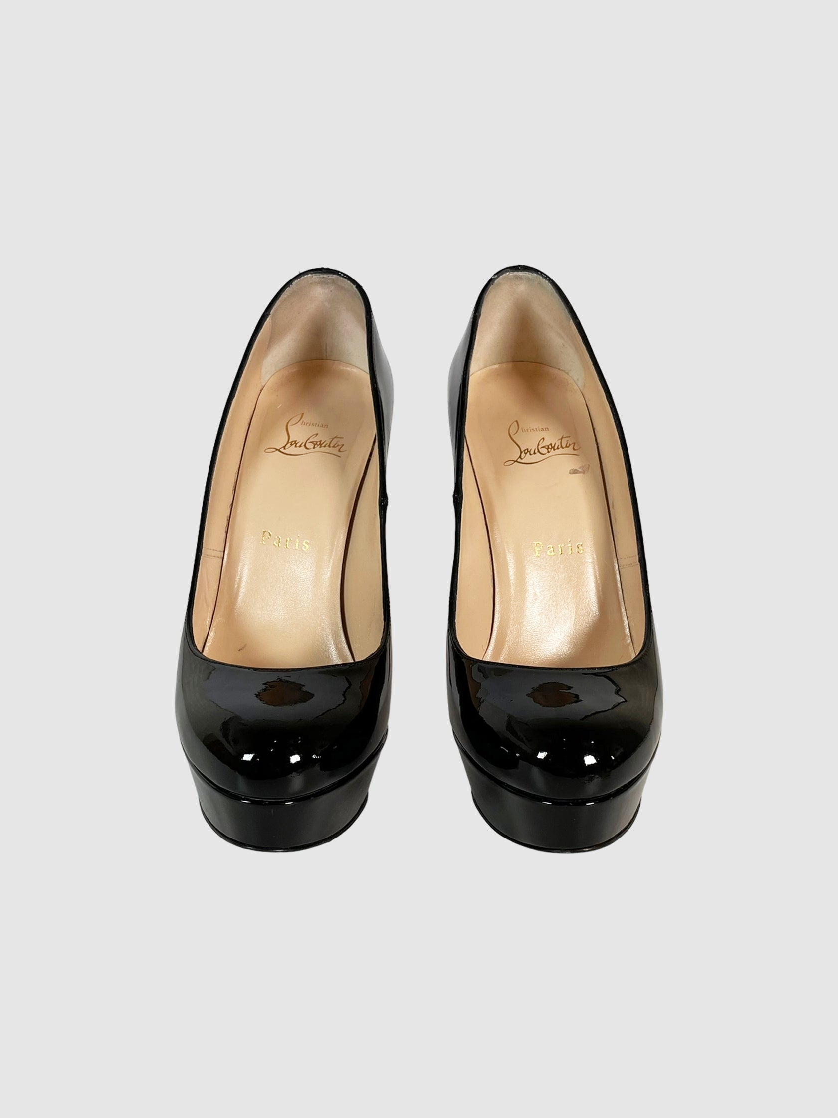 Patent Platform Pumps - Size 37.5