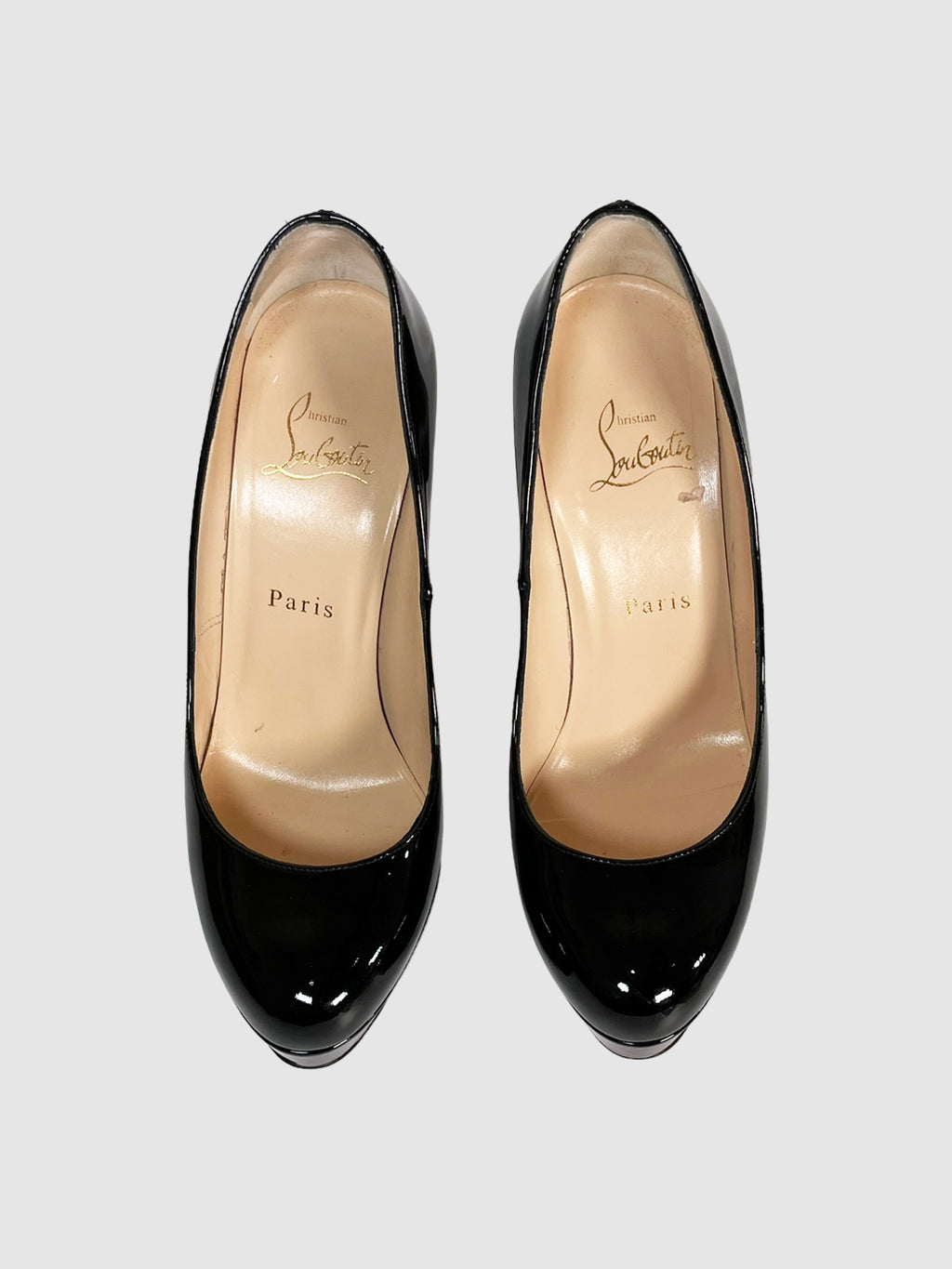 Patent Platform Pumps - Size 37.5