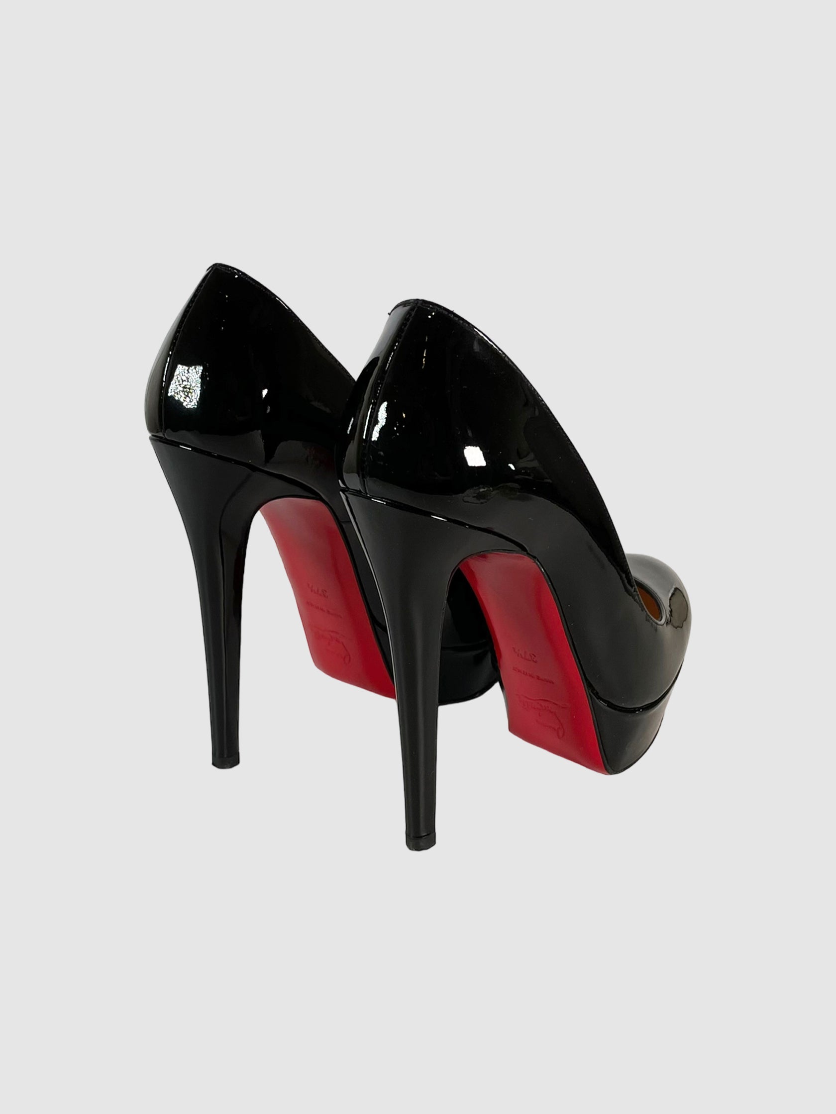 Patent Platform Pumps - Size 37.5