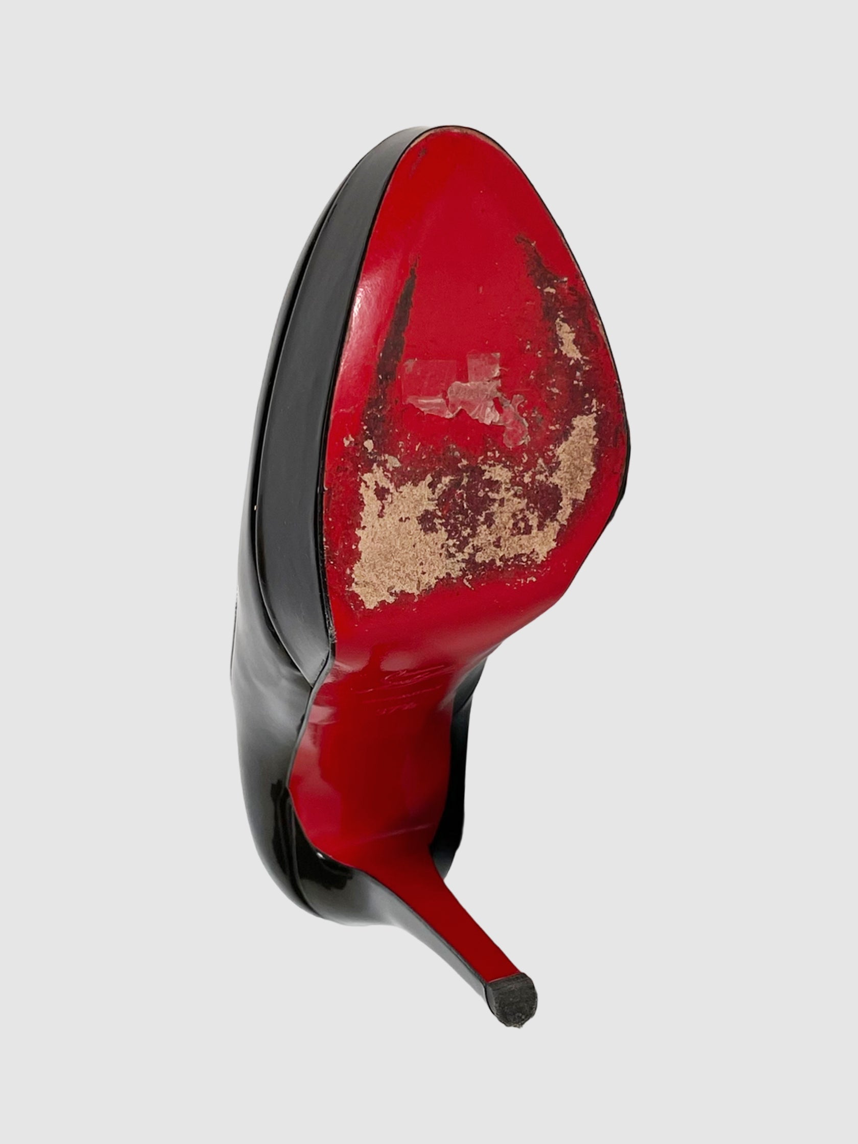 Patent Platform Pumps - Size 37.5