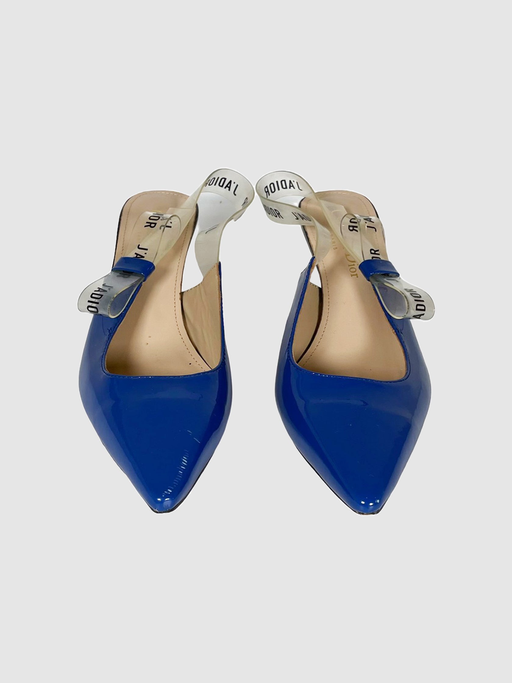 J'adior Slingback Pumps - Size 42