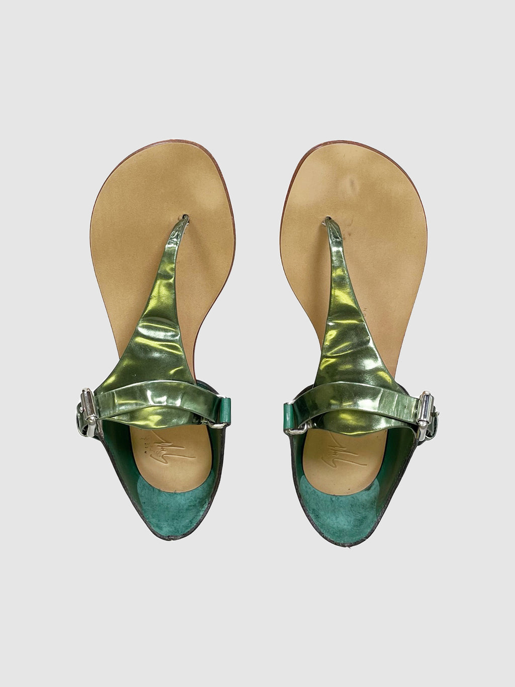 Giuseppe Zanotti T-Strap Sandals - Size 37