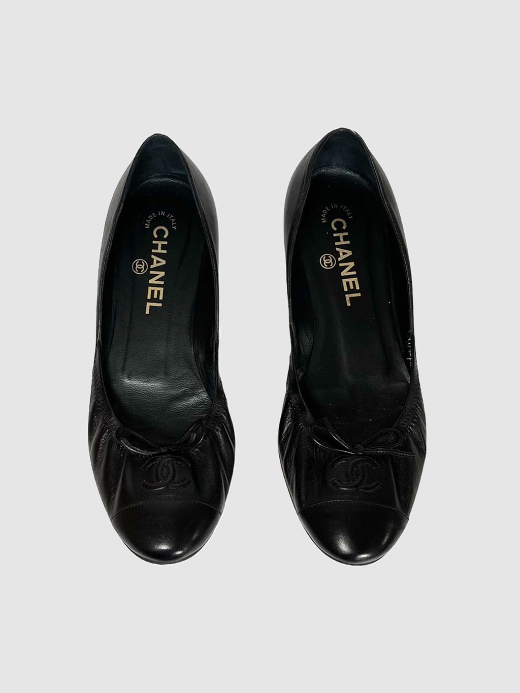 Scrunchie Ballerina Flats - Size 7.5