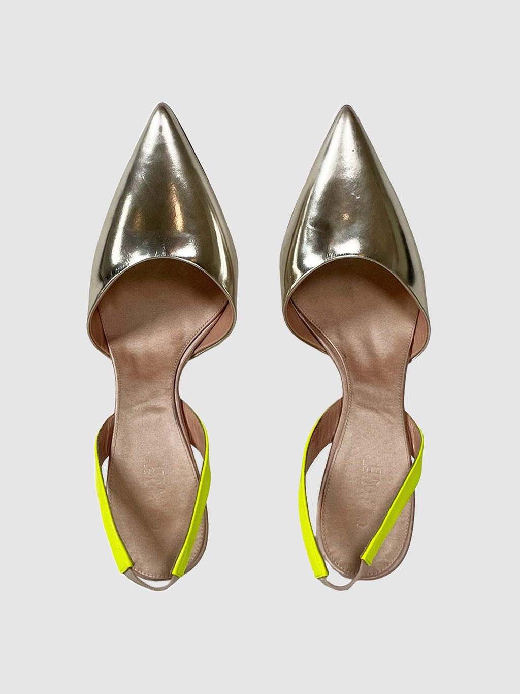 Pointed Toe Stiletto Pumps - Size 38