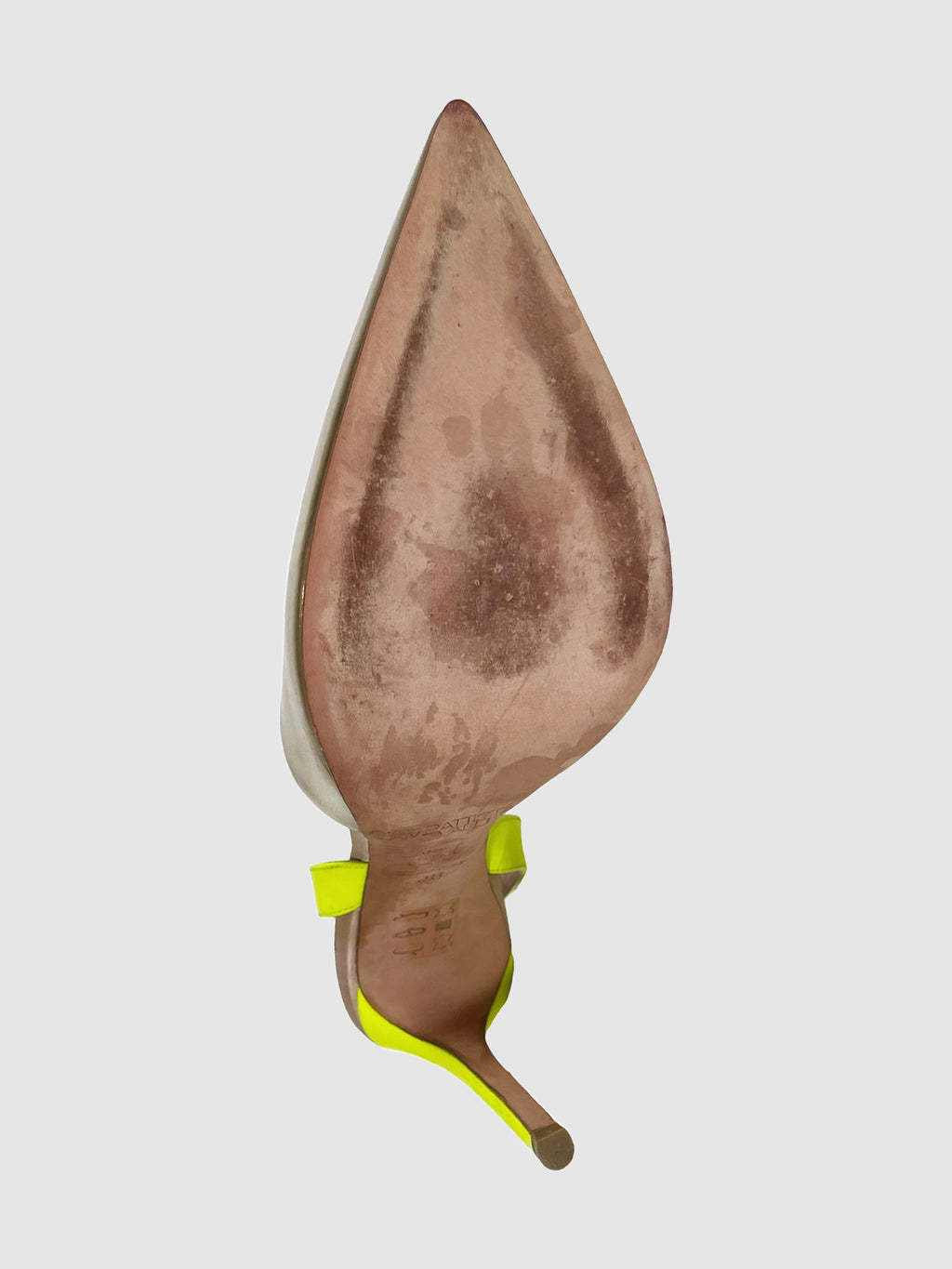 Pointed Toe Stiletto Pumps - Size 38