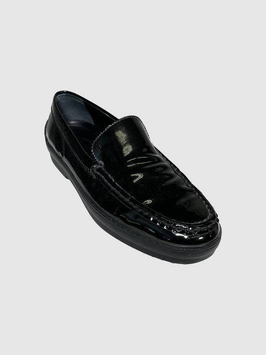 Tod's Patent Leather Loafers - Size 38.5