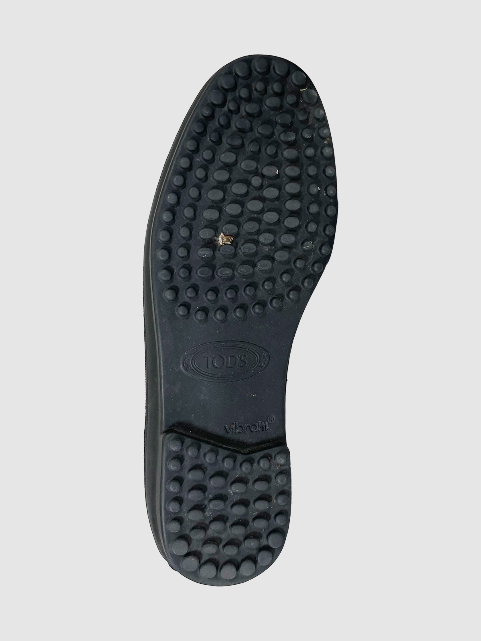 Tod's Patent Leather Loafers - Size 38.5