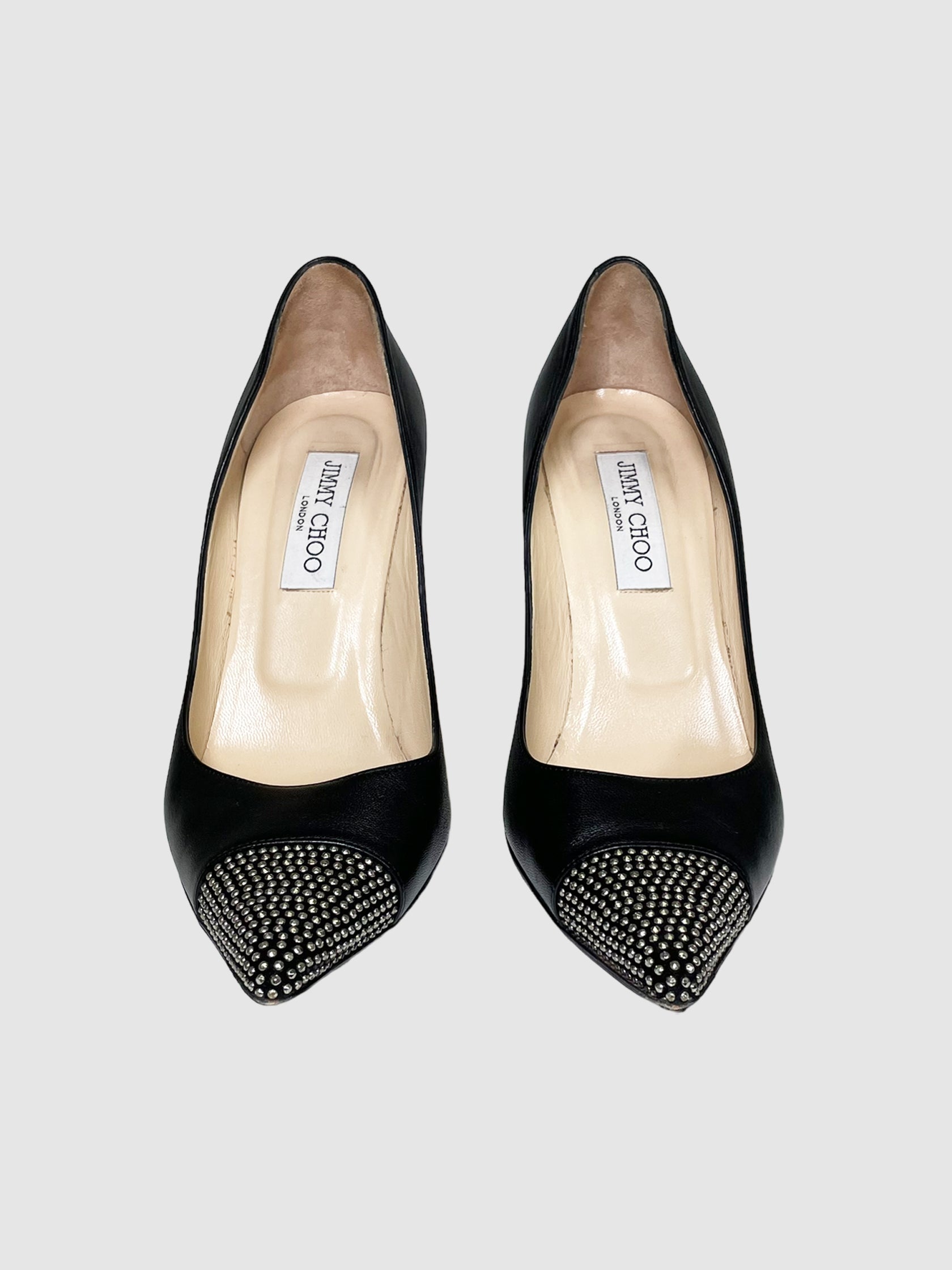 Jimmy Choo Studded Pumps - Size of 38