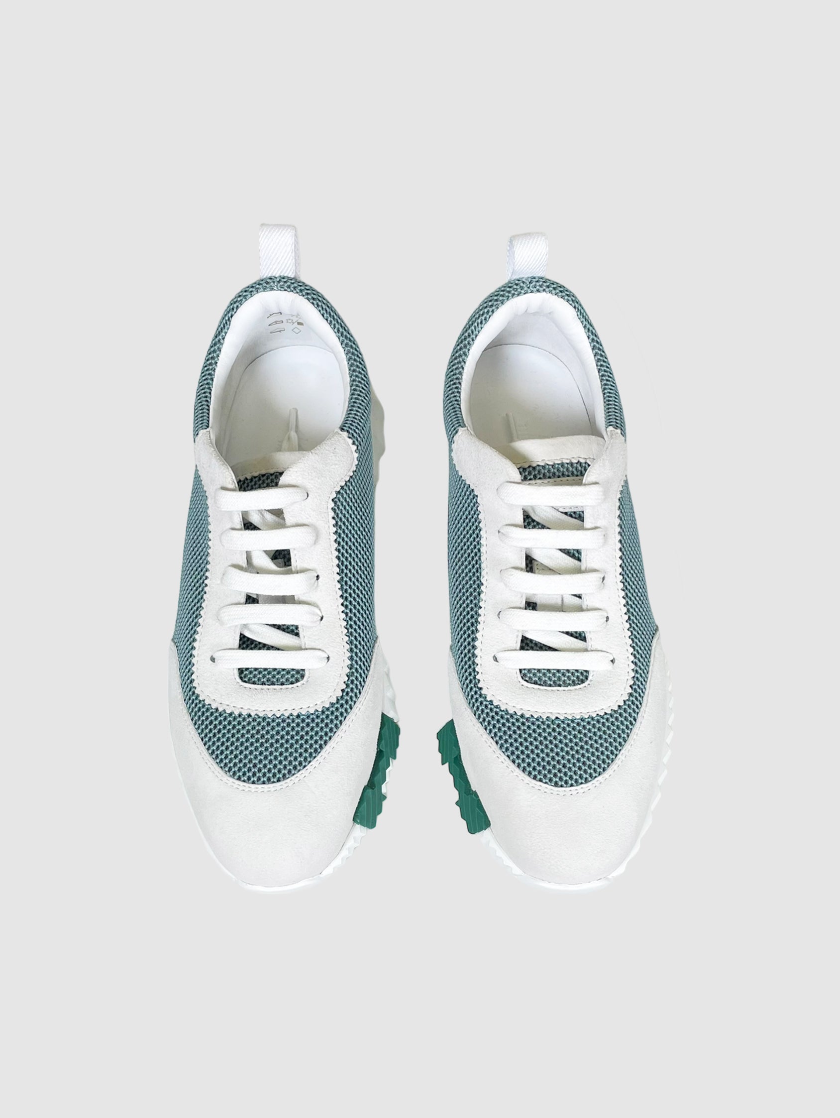 Bouncing Mesh Suede Sneaker - Size 40