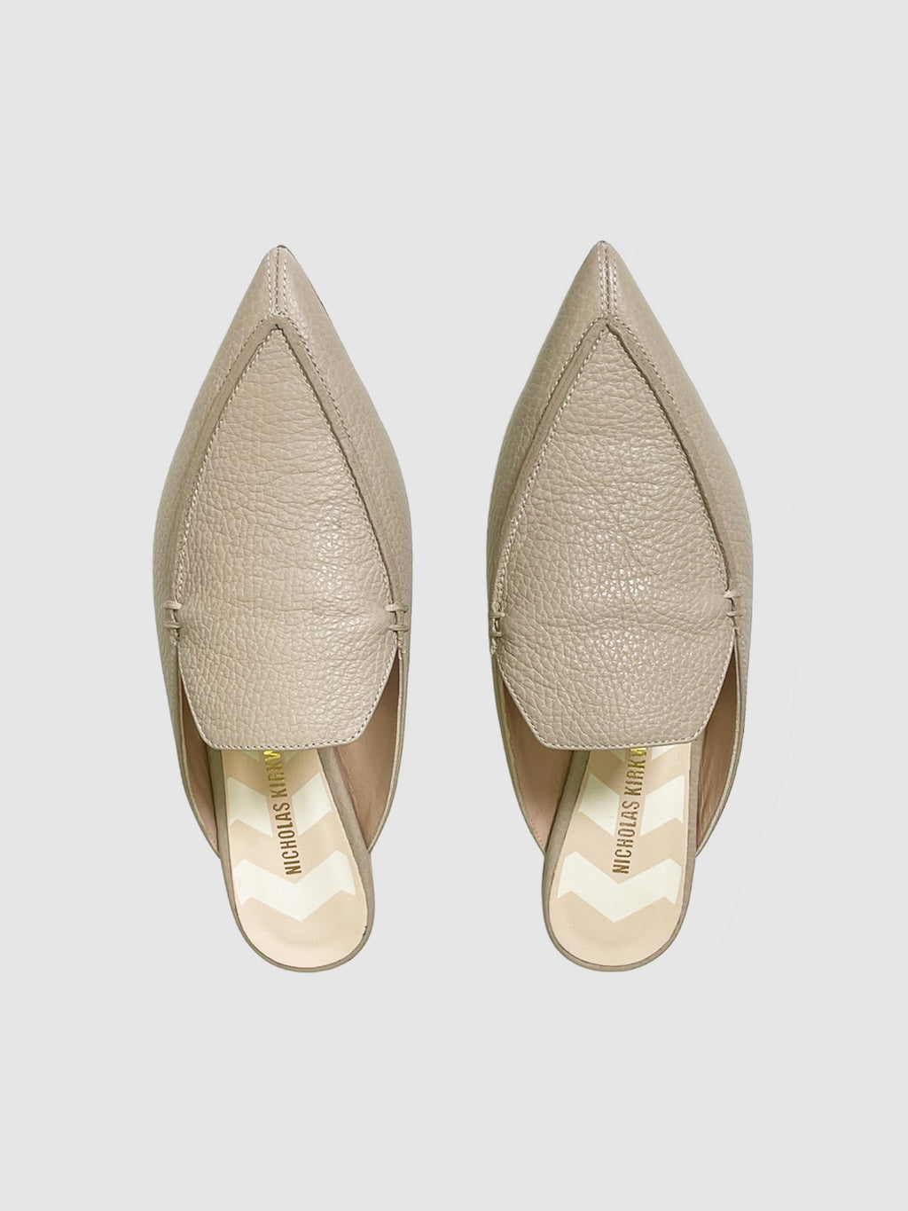 Nicholas Kirkwood Leather Mules - Size 35.5