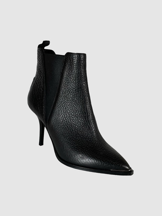 Acne Studios Leather Ankle Booties - Size 37