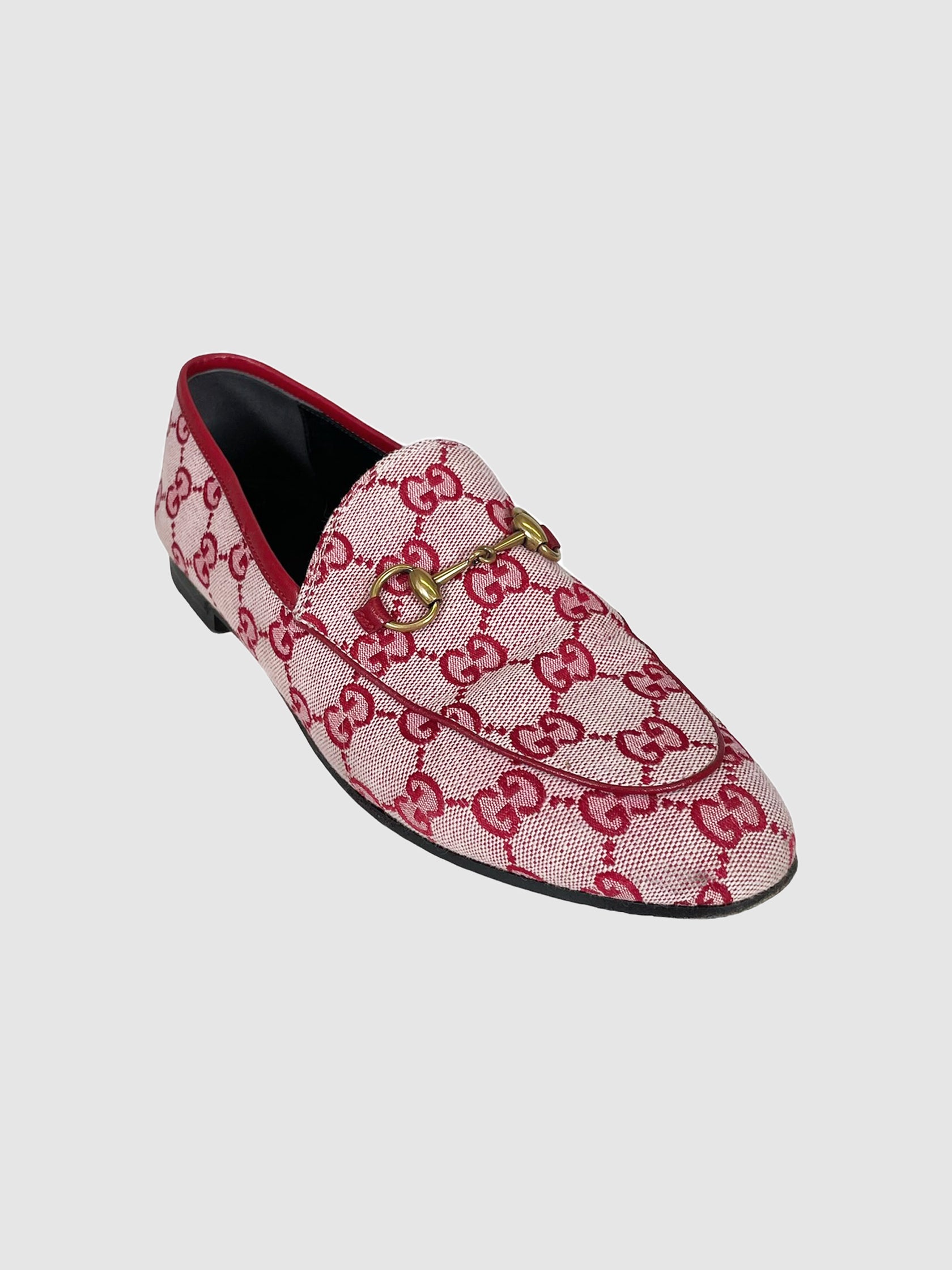 Canvas Monogram Loafers - Size 37.5