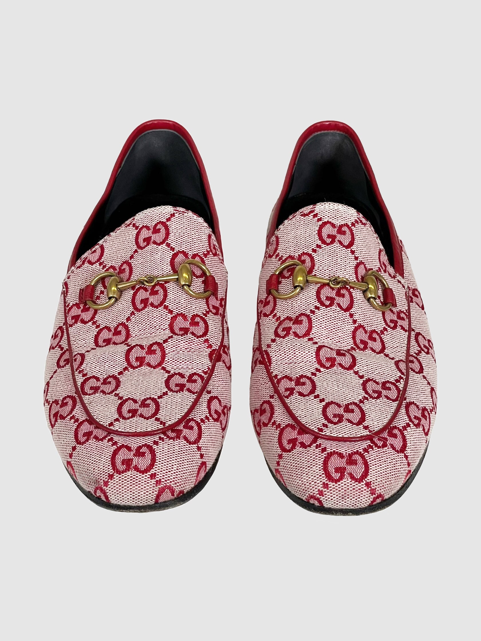 Canvas Monogram Loafers - Size 37.5