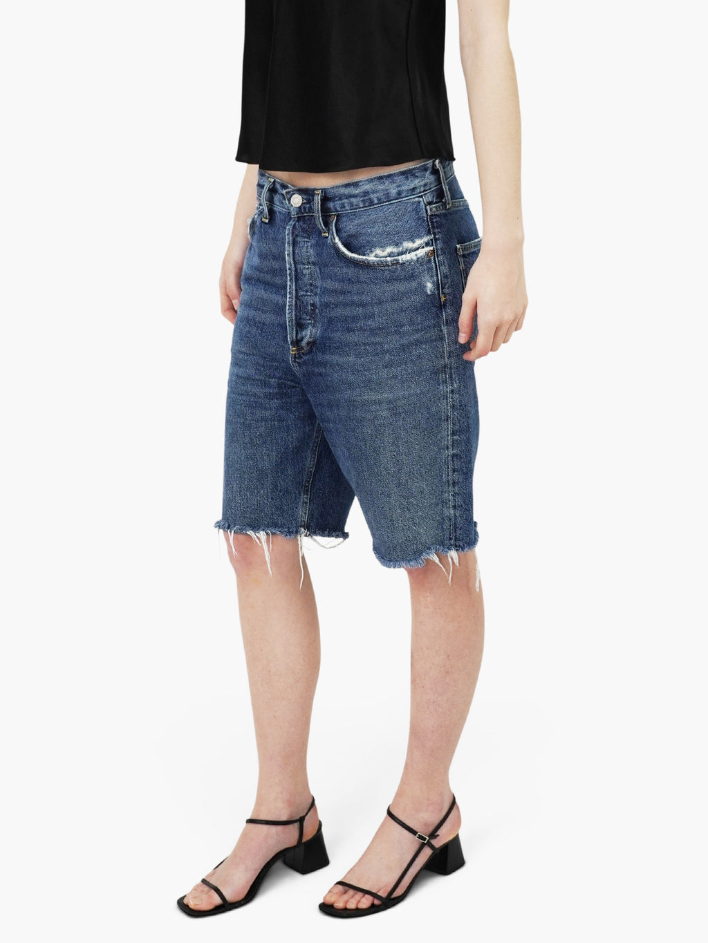 Bermuda Denim Shorts
