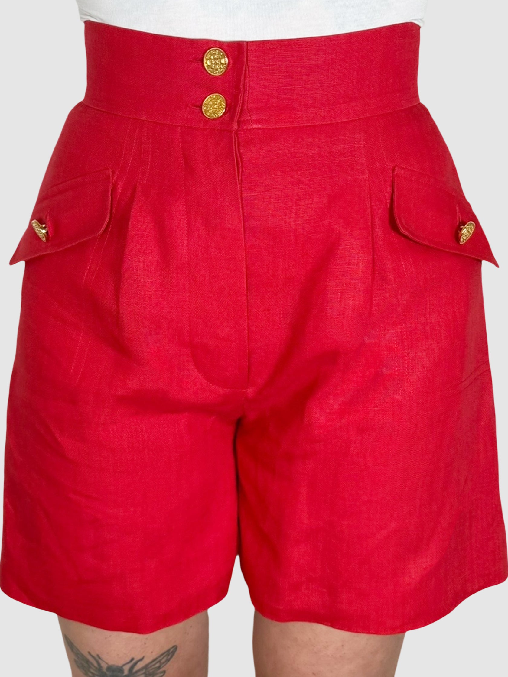 Linen Tailored Shorts