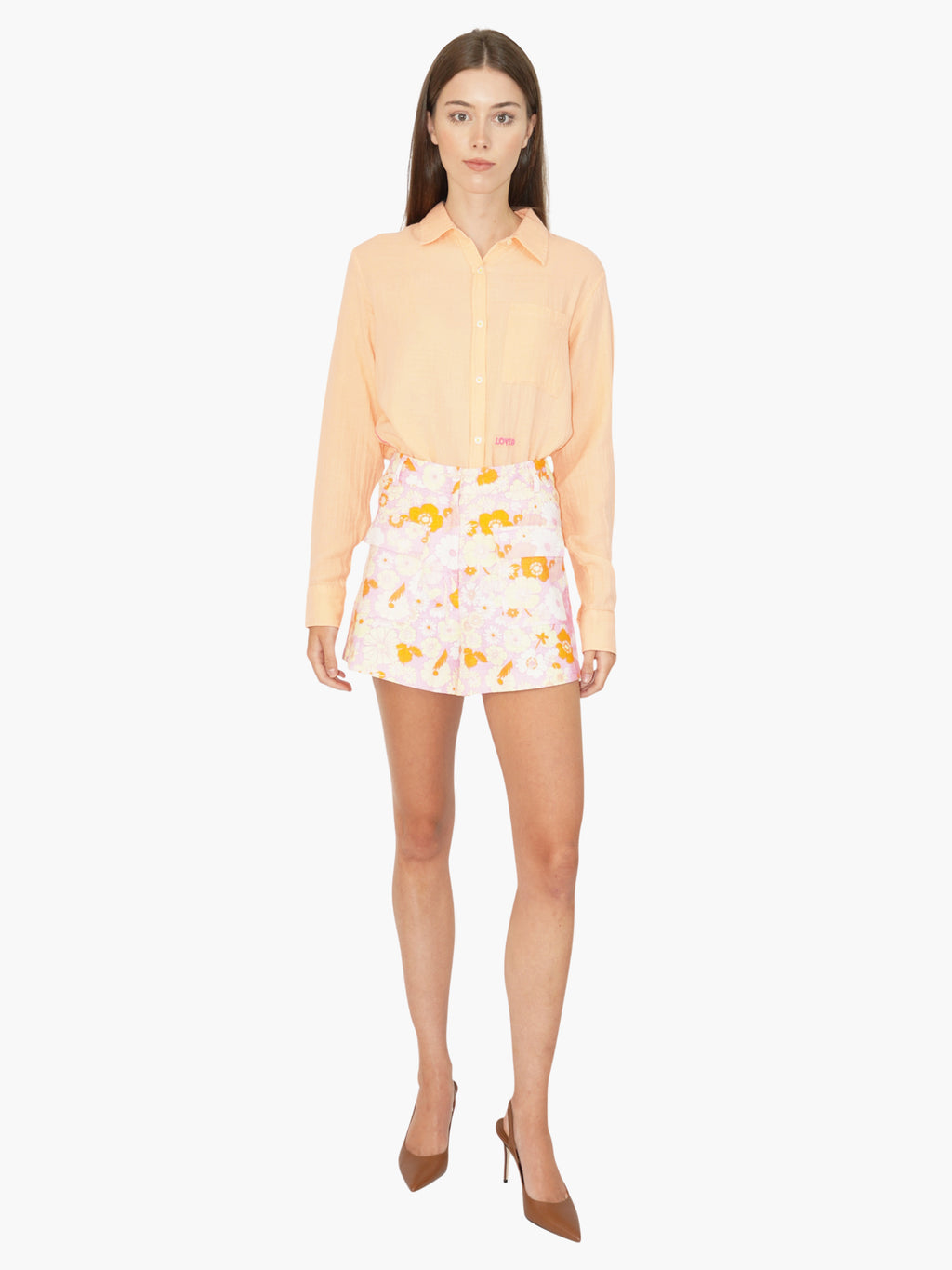 Floral Print Shorts
