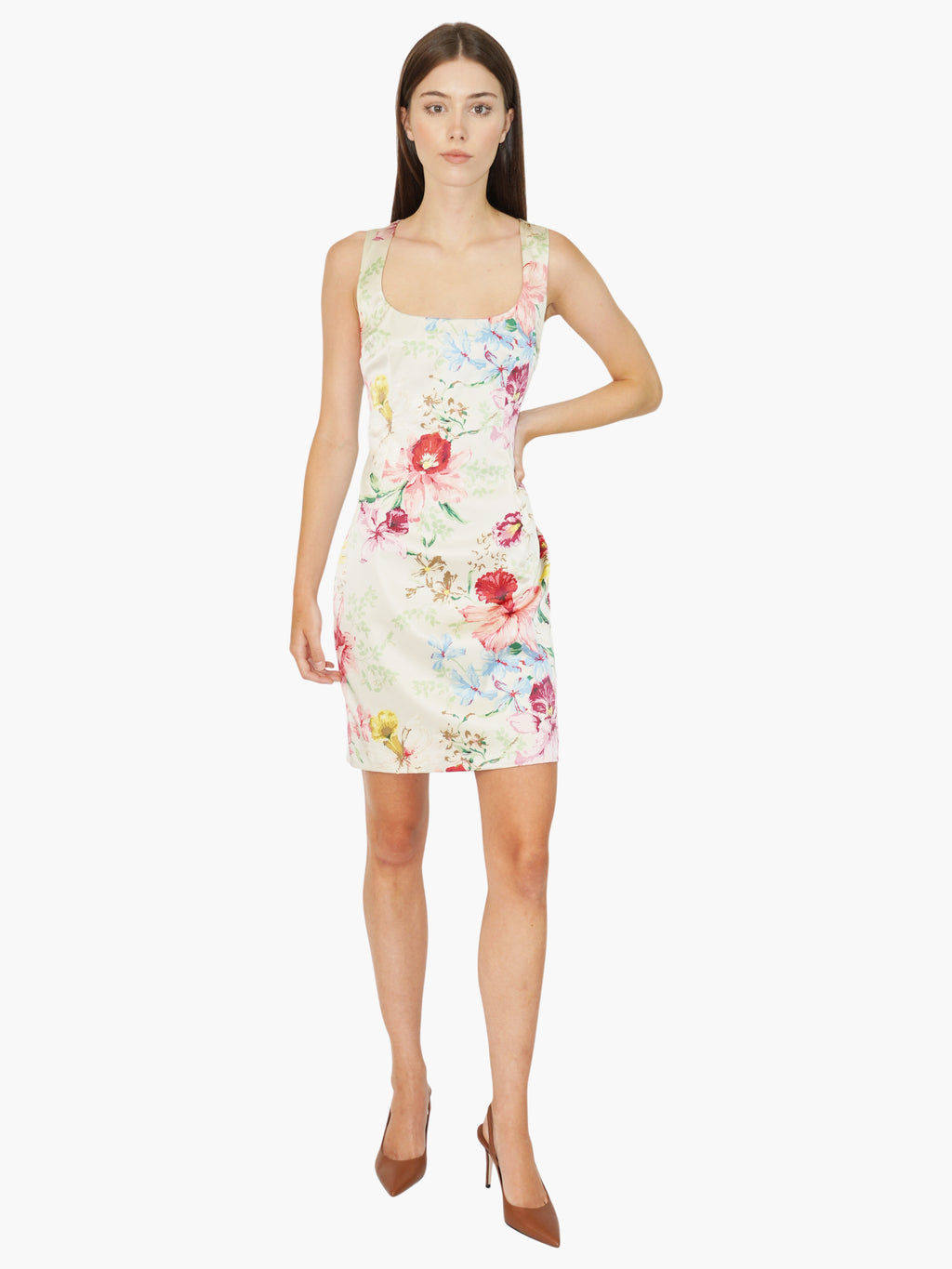Floral Sleeveless Dress