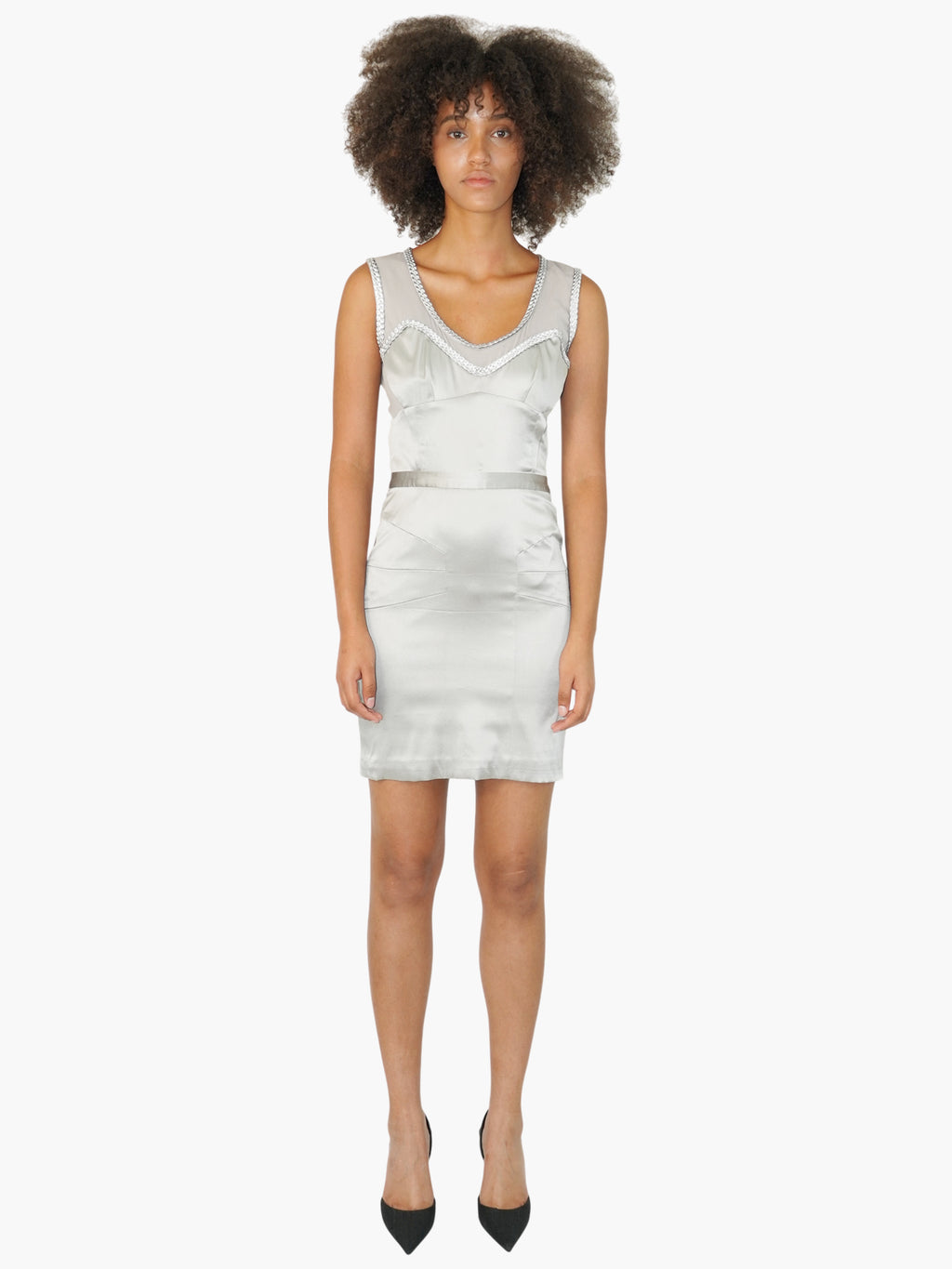 Silk Sheath Dress