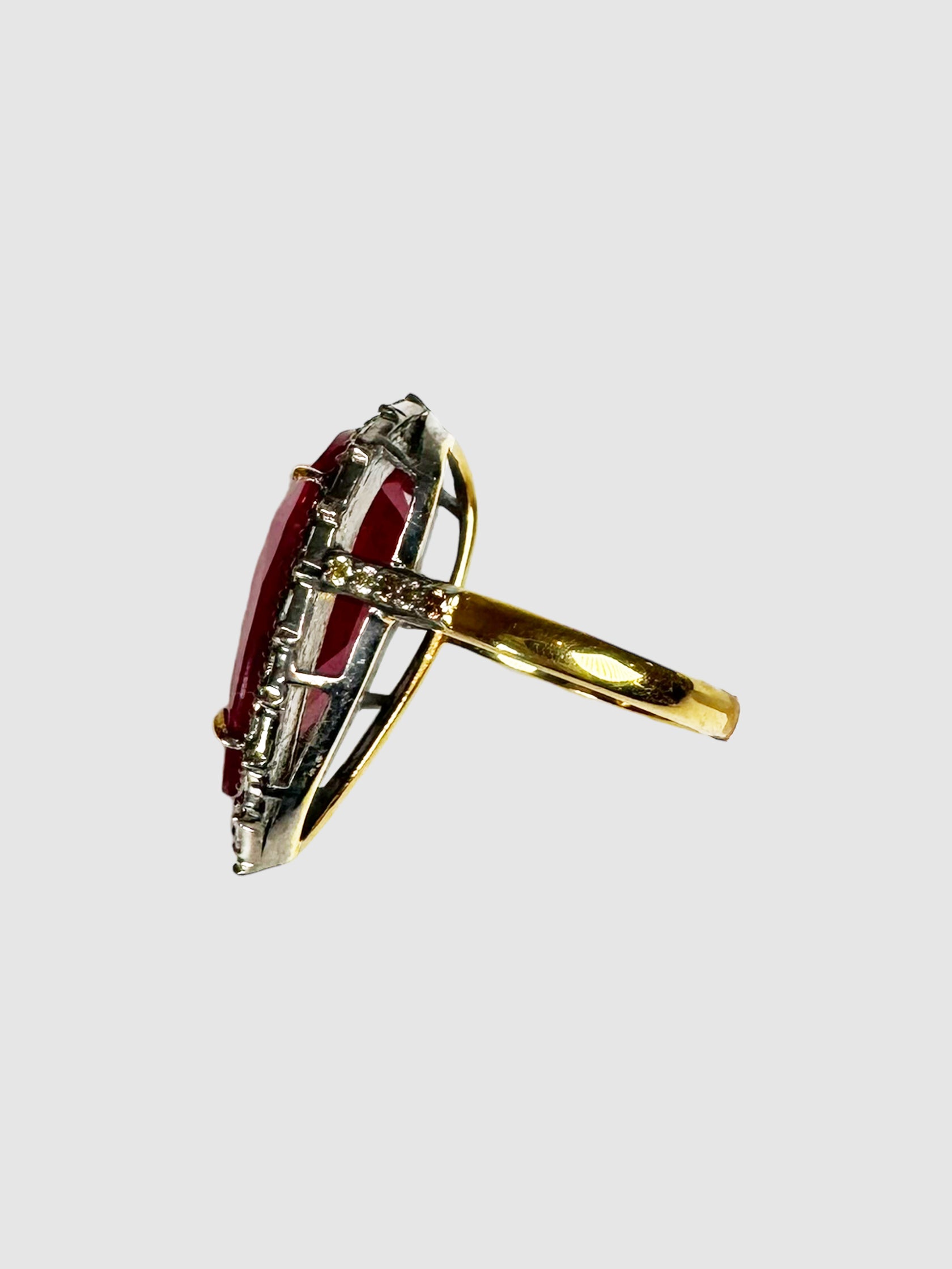 Victorian Ruby and Diamond Ring